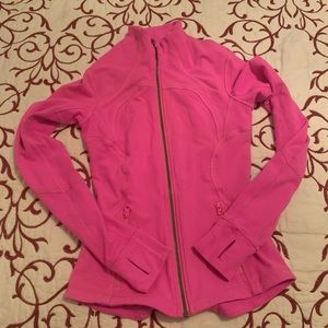 Lululemon Pink Zip-up Size 4